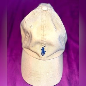 New* Baby/Toddler tan Polo Ball Cap